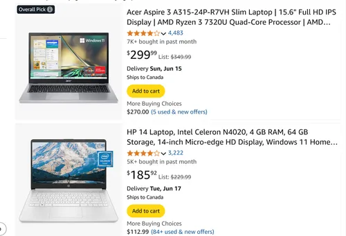 Search Results Overview