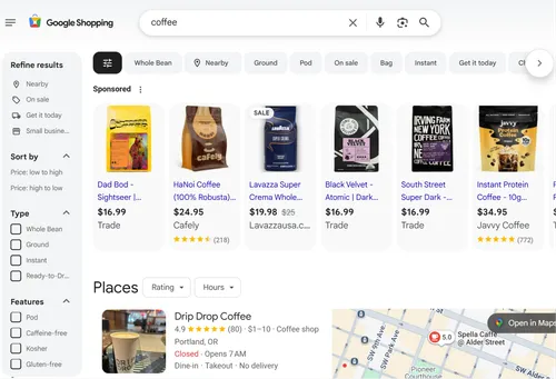 Shopping Overview