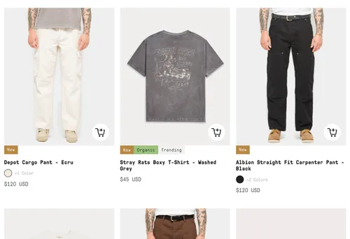 Product Listings
