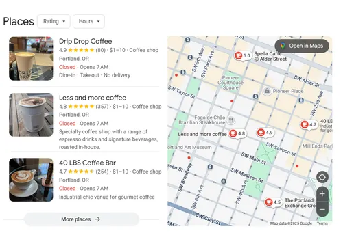 Retailers & Shops