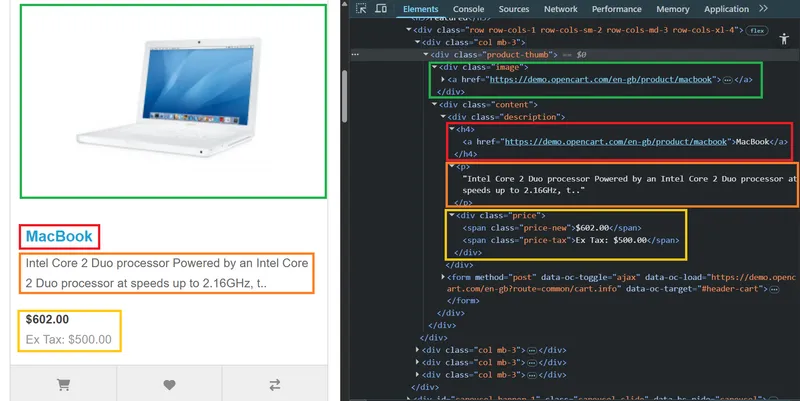 Find CSS Selectors