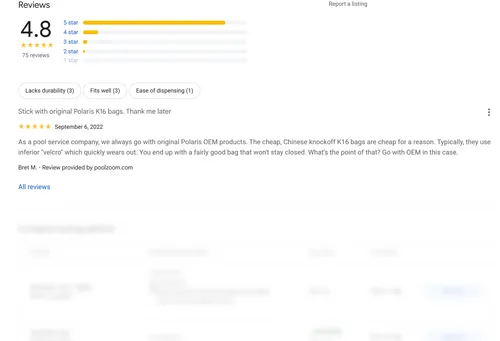 Ratings & Reviews