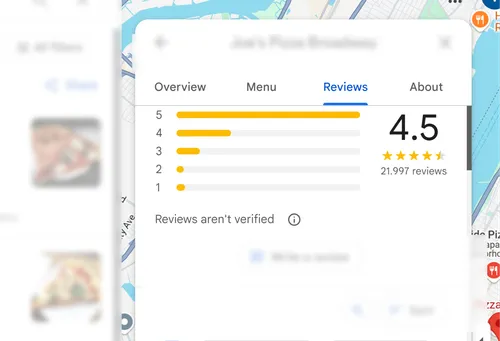 Rating & Review Count