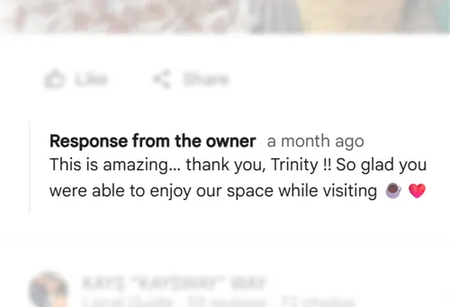 Owner Response