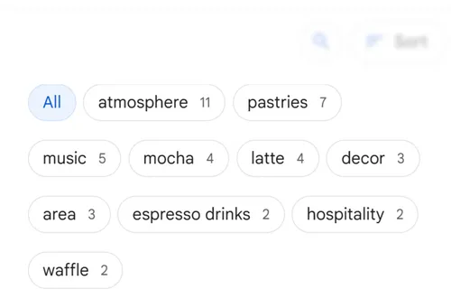 Sorting Options
