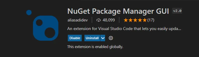 NuGet with GUI