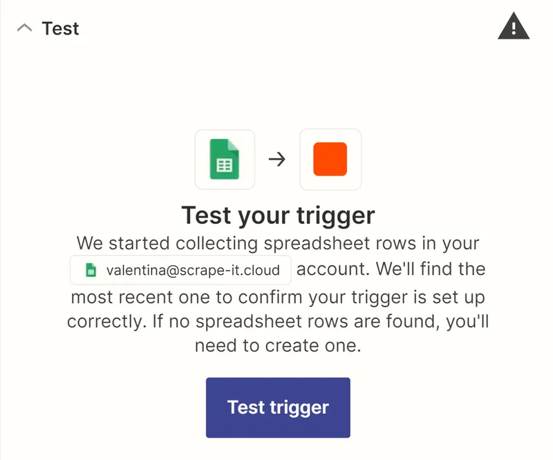 Test the trigger to check for errors