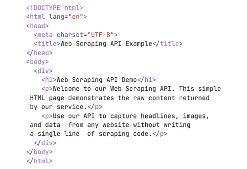 Basic HTML