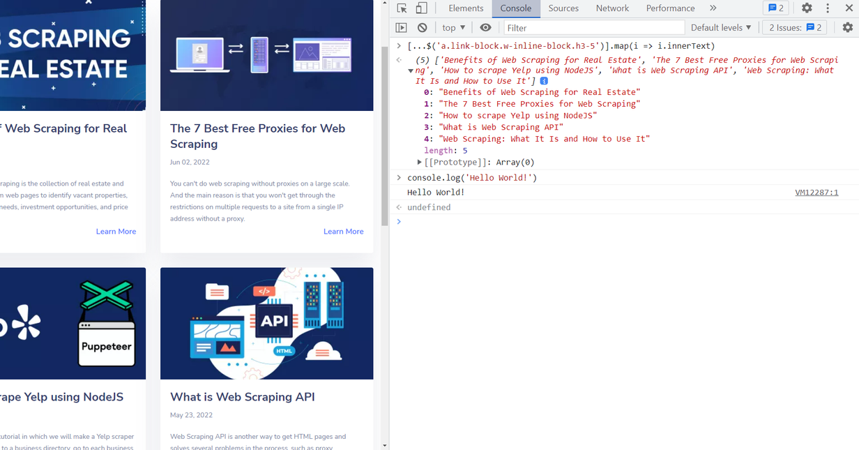 5 Chrome DevTools Tips & Tricks for Scraping | HasData