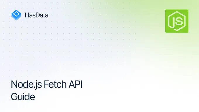 How to Make HTTP Requests in Node.js With Fetch API