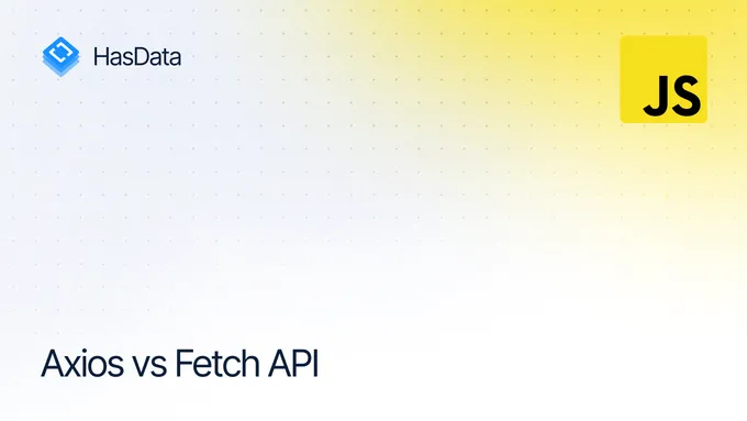 Axios vs. fetch() for making HTTP requests