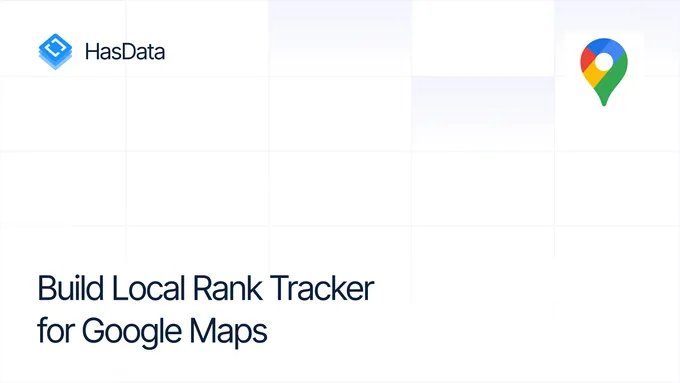Local Rank Tracking with Google Maps API
