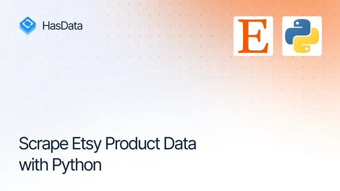 Scrape Etsy.com Product, Shop and Search Results Data