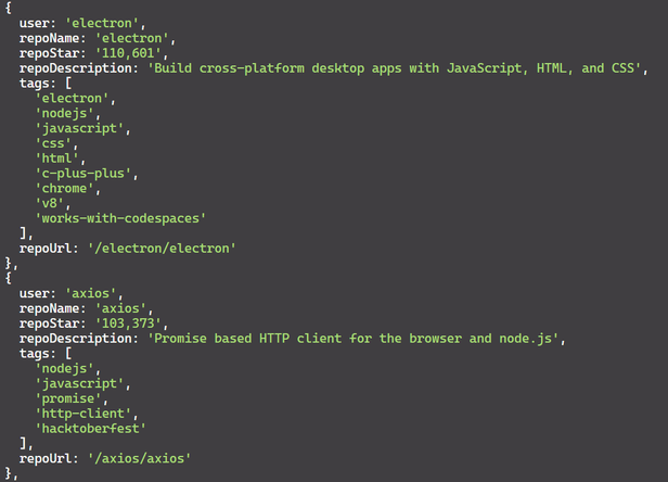 Modify package.json file