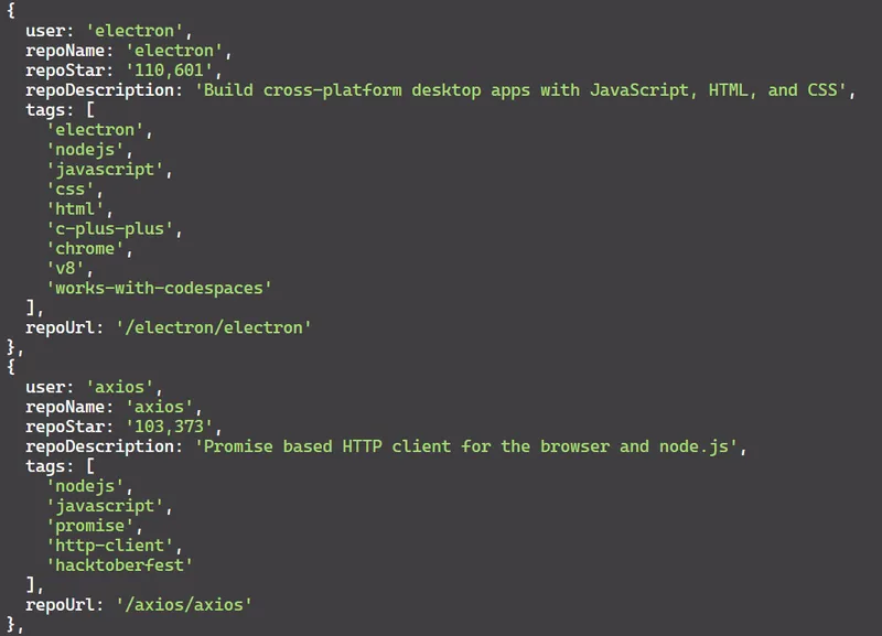 Modify package.json file