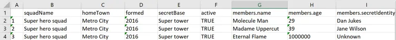 Work with JSON