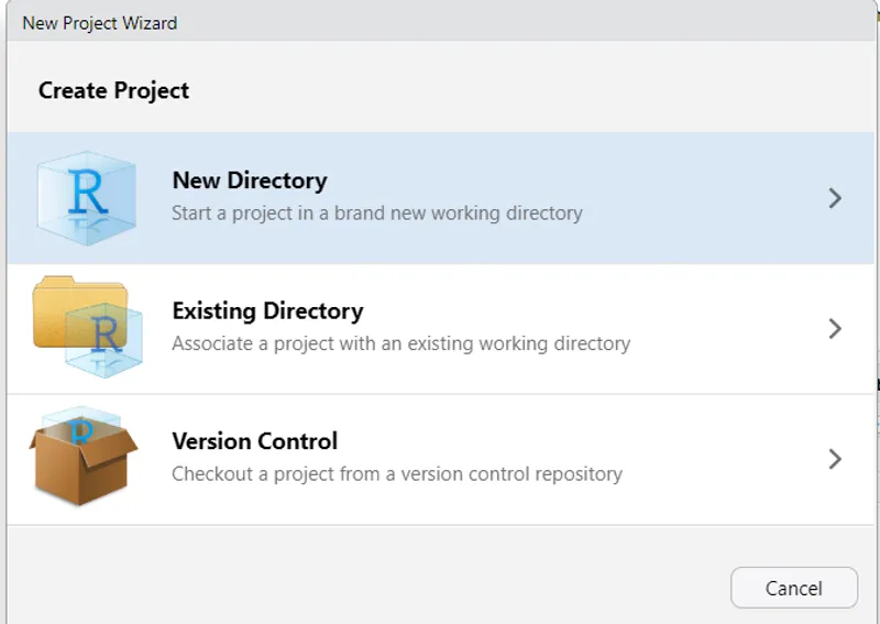 Create New Directory