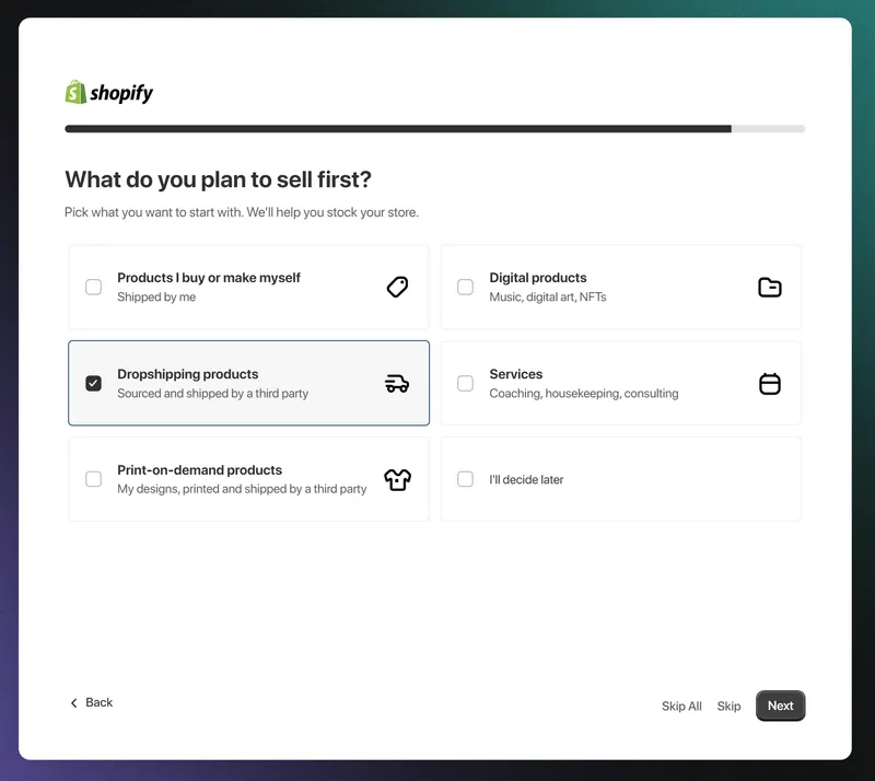 Choose your products format