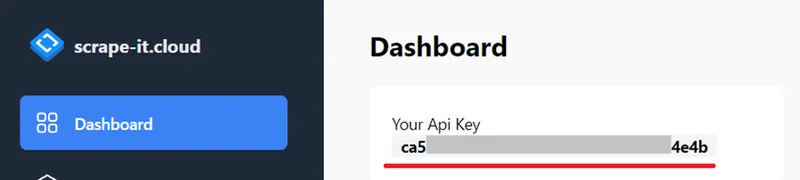 Scrape-It.Cloud API Key